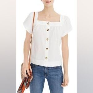 J. Crew Poplin Point Sur Top